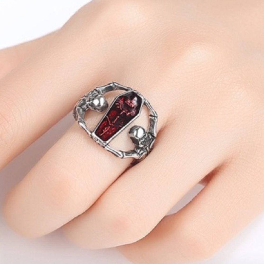 💀 Vampire skeleton ring 🧛‍♀️
